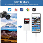 Adattatore USB-C a lettore schede SD HC 2 pezzi