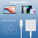 Adattatore USB-C a lettore schede SD HC 2 pezzi