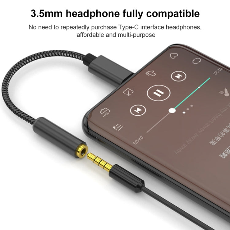 Adattatore USB-C a jack 3,5 mm con DAC Realtek