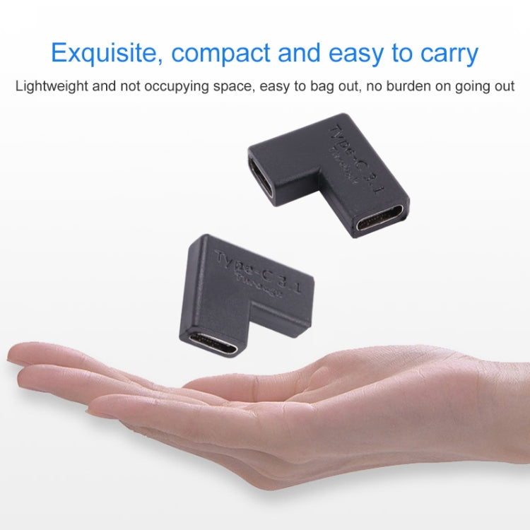 Convertitore USB-C femmina a USB-C femmina in lega di alluminio