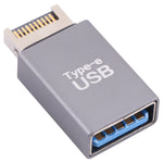 Convertitore USB femmina a maschio tipo E compatto