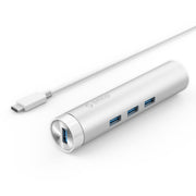 HUB scheda di rete WiFi USB 3.0 multifunzionale ORICO ARH3L-U3 da 1000 Mbps