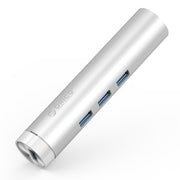 HUB scheda di rete WiFi USB 3.0 multifunzionale ORICO ARH3L-U3 da 1000 Mbps