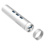 HUB scheda di rete WiFi USB 3.0 multifunzionale ORICO ARH3L-U3 da 1000 Mbps