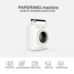 PAPERANG P1 Portable Printer ABS Bluetooth 4.0 Wireless Connection Photo Phone Thermal Printer, P1 White