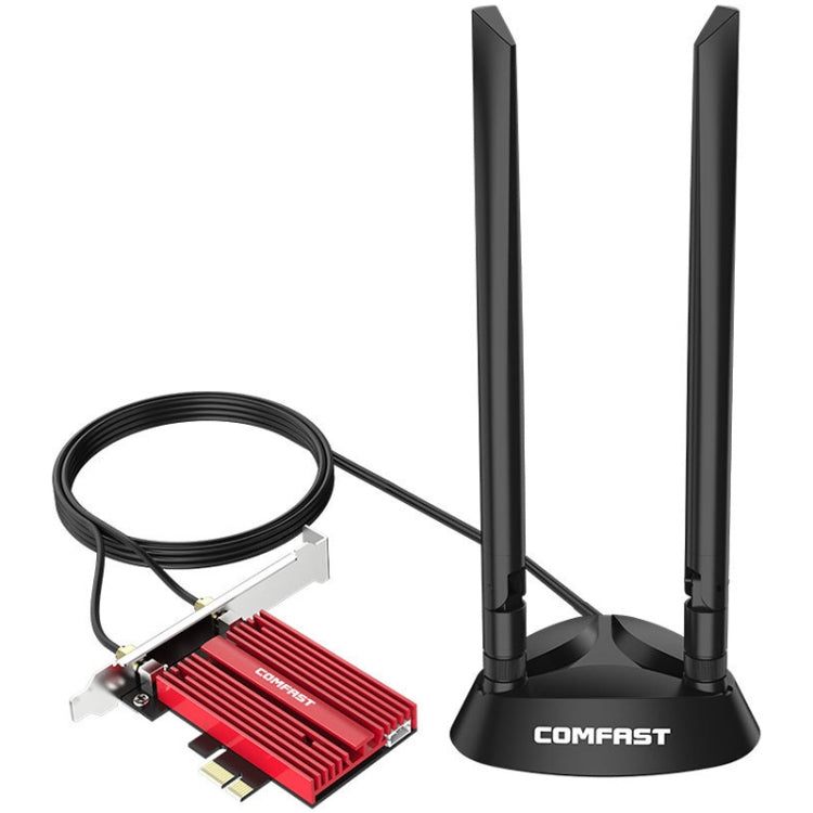 Scheda di rete wireless ad alta velocità COMFAST AX200 Plus+ WiFi6 PCIE da 5374 Mbps, AX200 Plus+