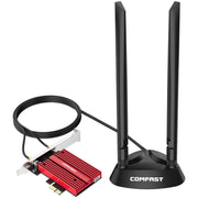 Scheda di rete wireless ad alta velocità COMFAST AX200 Plus+ WiFi6 PCIE da 5374 Mbps, AX200 Plus+