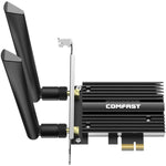 Scheda di rete wireless ad alta velocità COMFAST AX200 Pro+ WiFi6 PCIE da 5374 Mbps, AX200 Pro+