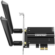 Scheda di rete wireless ad alta velocità COMFAST AX200 Pro+ WiFi6 PCIE da 5374 Mbps, AX200 Pro+