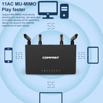 Router wireless doppia banda COMFAST CF-WR619AC V2 1200Mbps, CF-WR619AC V2