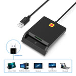 Lettore di carte Smart CAC Rcoketek CR301 Lettore fiscale per carte SIM USB 2.0