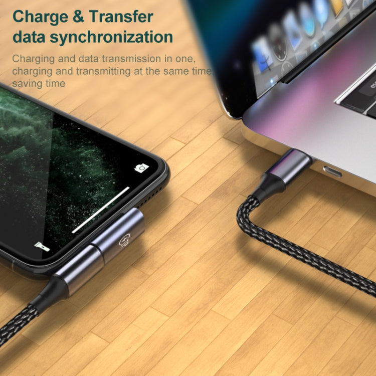 Adattatore a gomito da 8 pin maschio a 8 pin femmina, 8 Pin Male to USB-C/Type-C Female