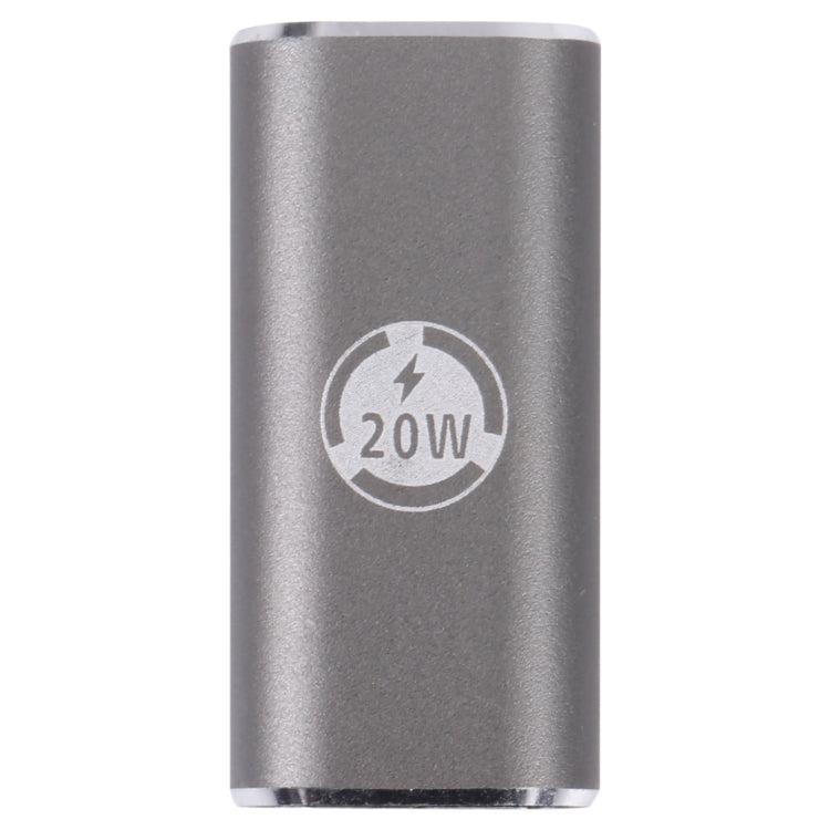 Adattatore di ricarica a gomito da 20 W 8 pin maschio a USB-C / Type-C femmina, Elbow
