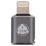 Adattatore ricarica 20W 8 pin a USB-C femmina