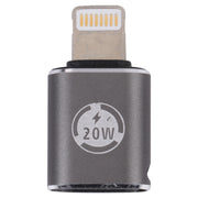 Adattatore ricarica 20 W 8 pin a USB-C femmina