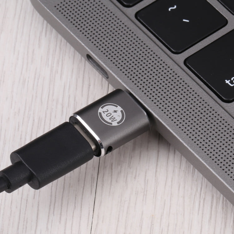 Adattatore ricarica 20W 8 pin a USB-C femmina