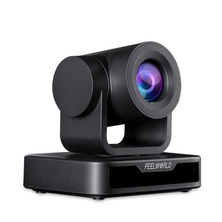 FEELWORLD USB10X Zoom ottico 10X Telecamera per videoconferenza PTZ USB 1080P, presa UE e USA, USB10X