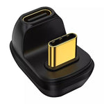 Adattatore USB-C 4.0 maschio-femmina 40 Gbps doppio gomito
