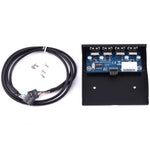 Pannello frontale della baia di espansione floppy da 3,5 pollici Connettore adattatore HUB USB 2.0 a 4 porte