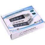Pannello frontale della baia di espansione floppy da 3,5 pollici Connettore adattatore HUB USB 2.0 a 4 porte
