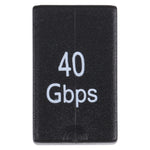 Adattatore USB-C 4.0 femmina-femmina 40 Gbps gomito