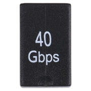 Adattatore USB-C/Type-C 4.0 da femmina a femmina da 40 Gbps, Type-C 4.0 F to F Dual Elbow