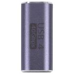 Adattatore USB-C 4.0 femmina a femmina in lega 40 Gbps
