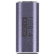 Adattatore in lega da USB-C / Type-C 4.0 da femmina a femmina da 40 Gbps, Type-C 4.0 F to F
