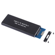 Adattatore per custodia per disco rigido esterno SSD da USB 3.0 a NGFF (M.2).