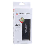 Adattatore per custodia per disco rigido esterno SSD da USB 3.0 a NGFF (M.2).