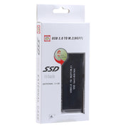 Adattatore per custodia per disco rigido esterno SSD da USB 3.0 a NGFF (M.2).