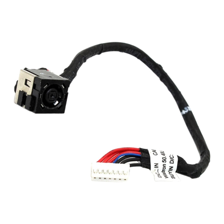 Power Jack Connector with Flex Cable for Dell Inspiron 1440 1550 2420 3420 N4050 M4010 M4040, For Dell Inspiron 1440