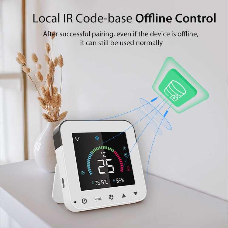 NEO NAS-RT01W WiFi Smart Screen Infrared Air Conditioner Control Thermostat