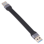 Cavo di ricarica rapida dati Soft Flat Sync da USB maschio a USB maschio da 10 Gbps, USB Male to USB Male