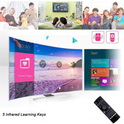 MX3-L Voice con telecomando tastiera wireless Fly Air Mouse retroilluminato da 2,4 GHz, Voice with Backlit