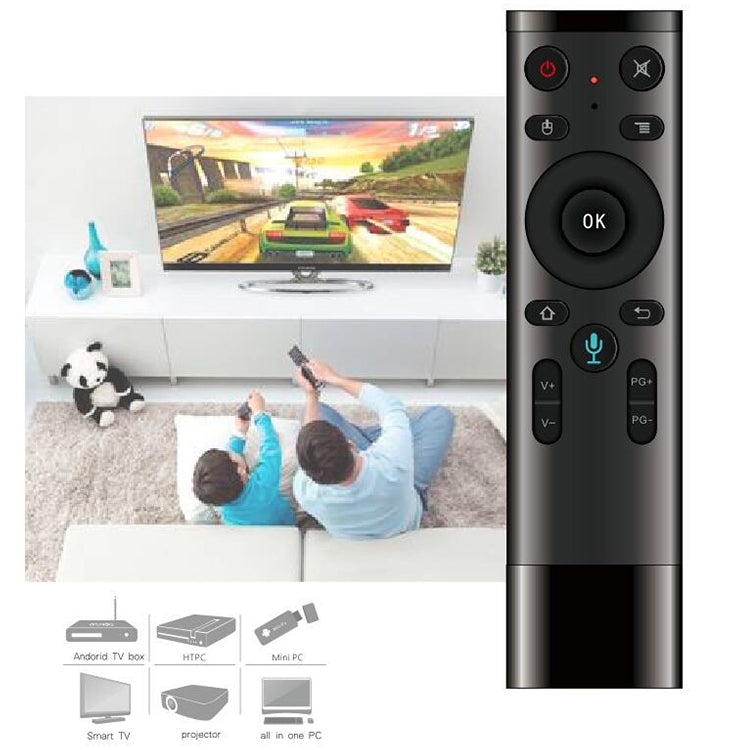 Q5 Voice Foreign Version Telecomando mouse volante wireless USB 2.4G vocale, supporto set-top box / computer, Voice