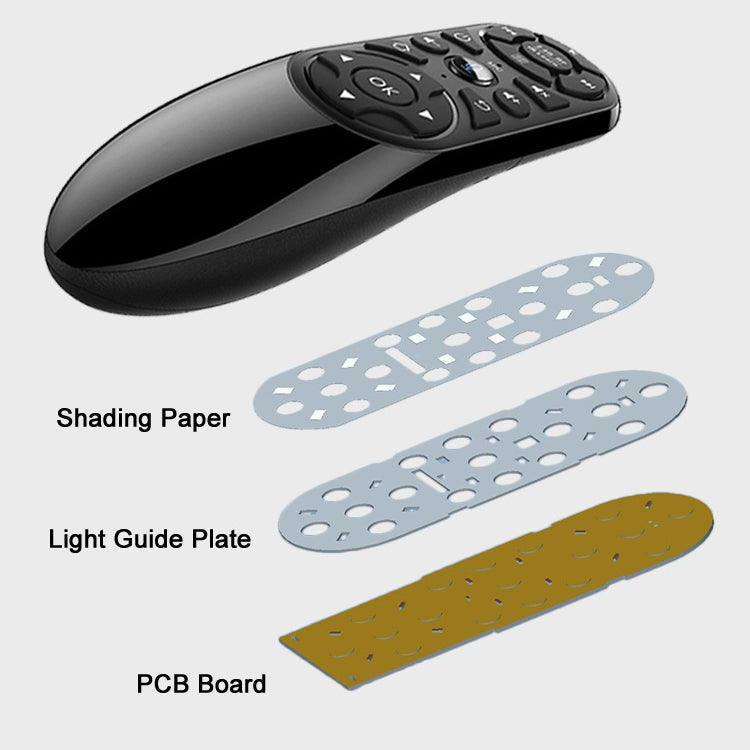 Telecomando vocale wireless Air Mouse Q6 versione standard 2.4G