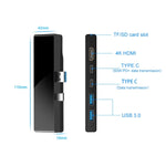 Adattatore HUB Rocketek SH868 HDMI USB 3.0 Type-C