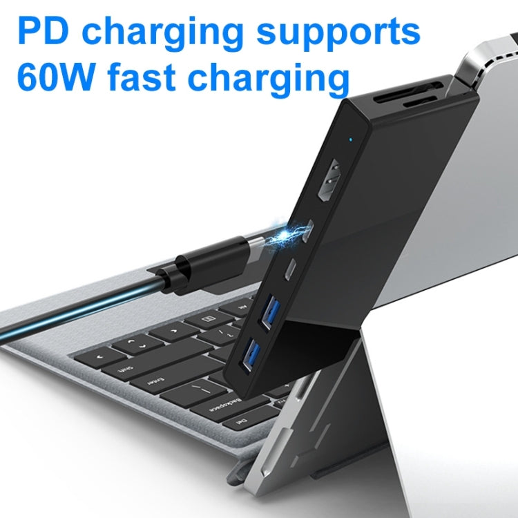 Adattatore HUB Rocketek SH868 HDMI USB 3.0 Type-C