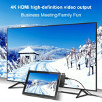 Adattatore HUB Rocketek SH868 HDMI USB 3.0 Type-C