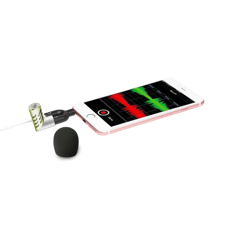Microfono girevole per smartphone e tablet con porta 3,5 mm