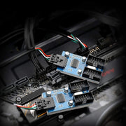 Circuito divisore uno a due adattatore HUB USB 2.0 a 9 pin Rocketek HC427, One-to-Two