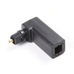 Adattatore audio adattatore in fibra ottica EMK da 360 gradi maschio a femmina, 360 Degree Male to Female