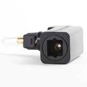 Adattatore audio adattatore in fibra ottica EMK da 360 gradi maschio a femmina, 360 Degree Male to Female