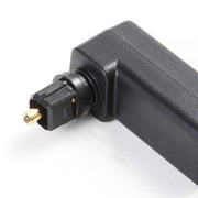 Adattatore audio adattatore in fibra ottica EMK da 360 gradi maschio a femmina, 360 Degree Male to Female