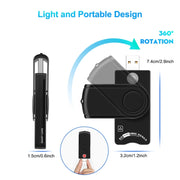 Lettore di smart card IC multifunzione Rocketek CR310-B USB 3.0 / SD / TF / SIM, CR310-B