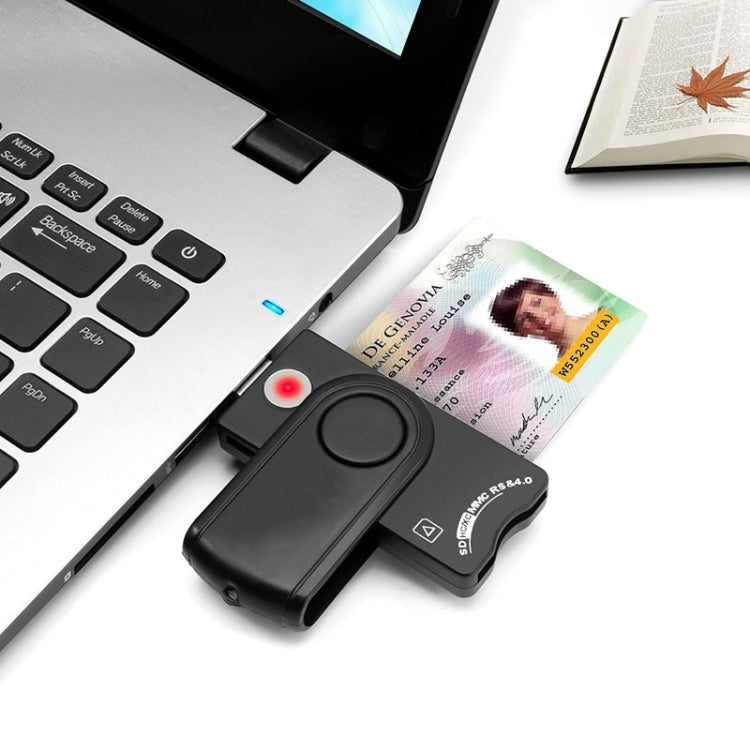 Lettore di smart card / SD / TF / M2 / MS / SIM Rocketek SCR10 USB 2.0, SCR10