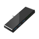 Adattatore HUB Rocketek da USB-C a USB 2.0/SD/TF/AUX per Surface
