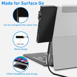 Adattatore HUB Rocketek USB-C a HDMI, USB 3.0, RJ45 per Surface P