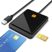 Lettore di schede Smart Card Rocketek CR317 USB 2.0 SIM/ID/CAC 2 in 1